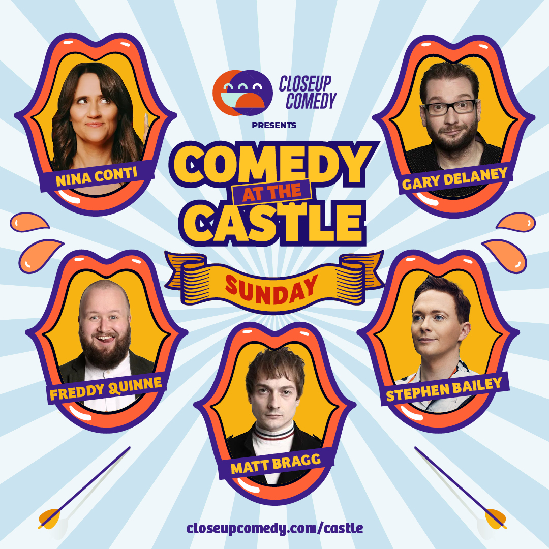 Comedy At The Castle May 2024 Day Splits 1080 X 10803
