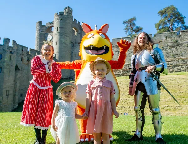 Zog at Warwick Castle
