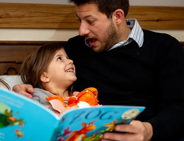 Father and daughter