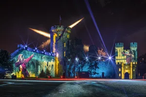 Castle Courtyard evening spectacular