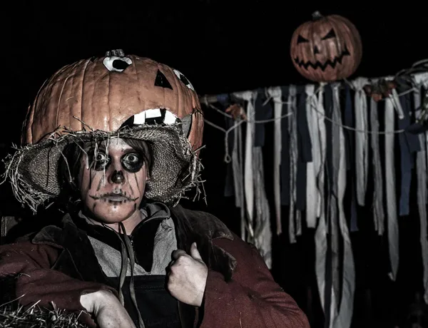 Haunted Hollows - pumpkin character