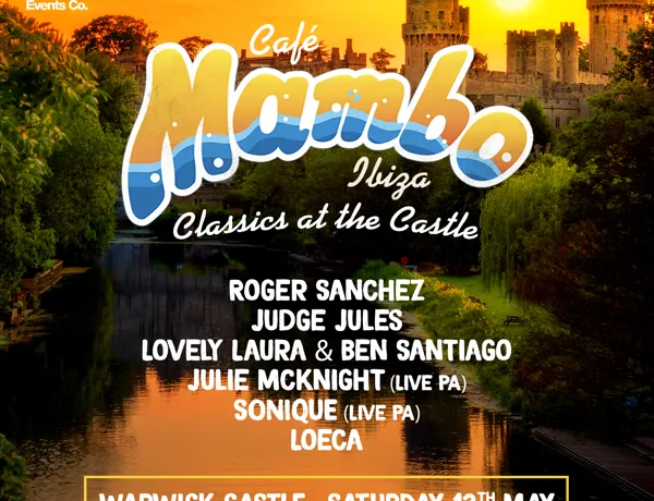 Cafemamboibiza Warwickcastle SQ LINE UP