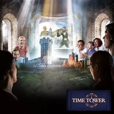 Warwick Castle Time Tower key visual