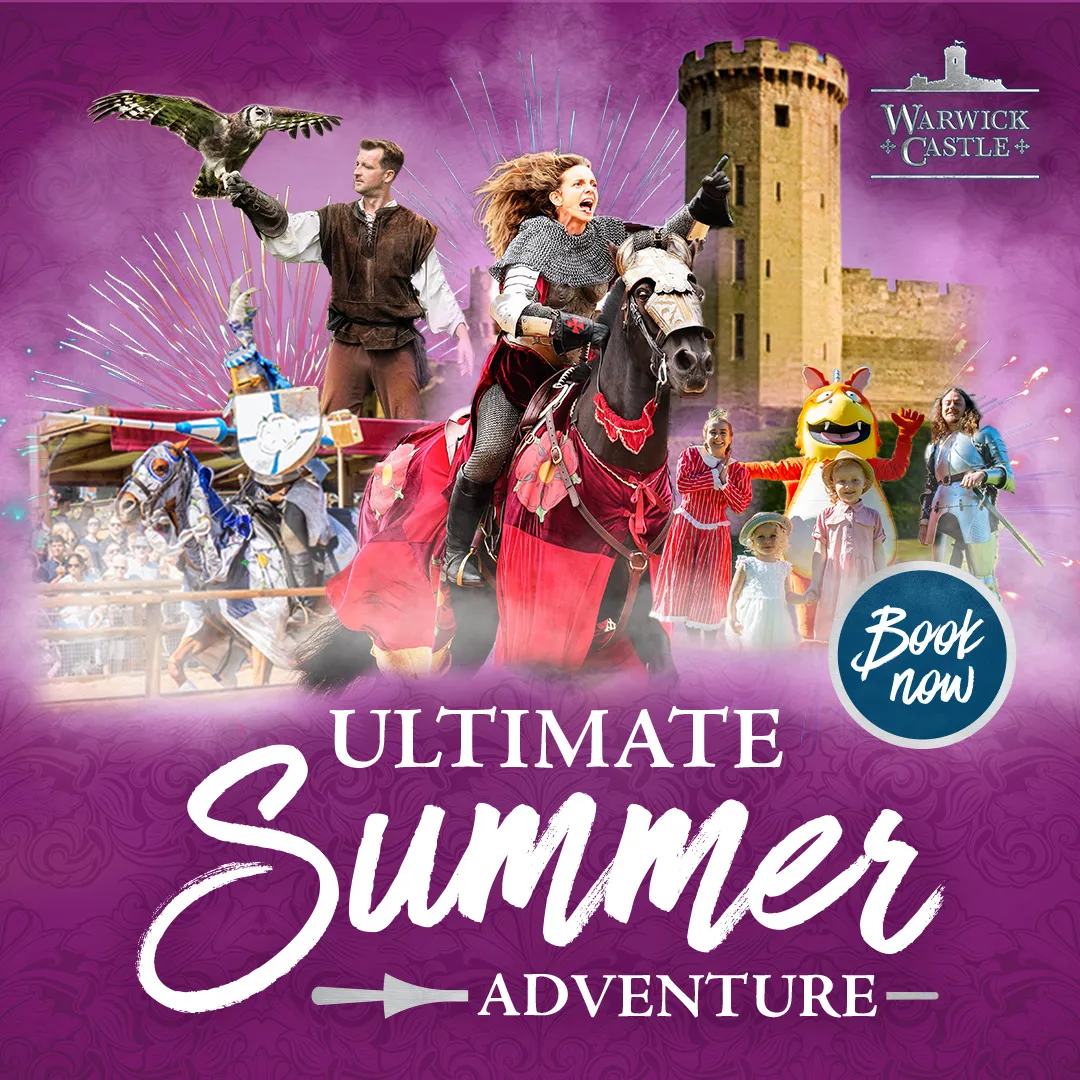 182959 Summer Key Visual Warwick Castle 1080 X 1080