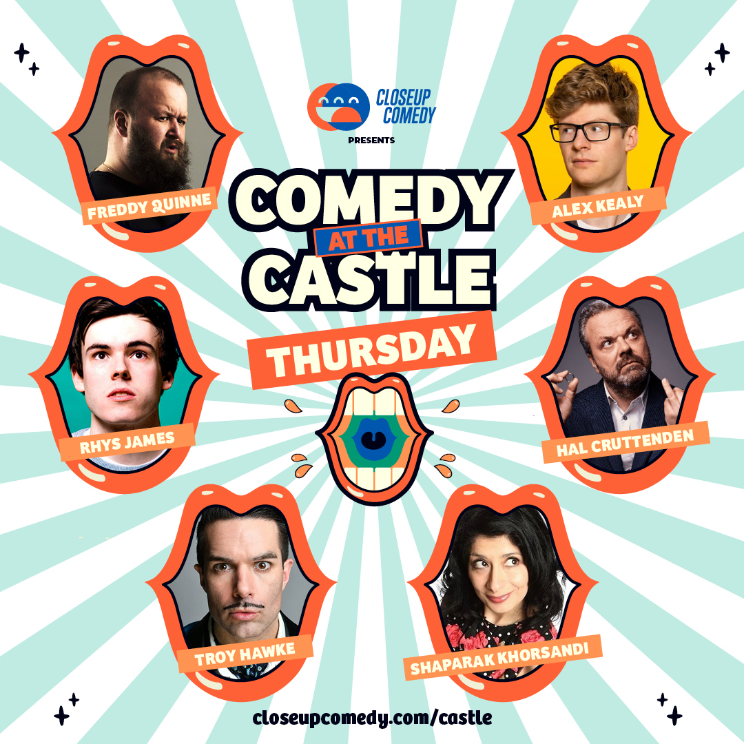 Comedy At The Castle THURS V2 1080 X 1080