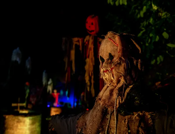 Scary CAD scarecrow