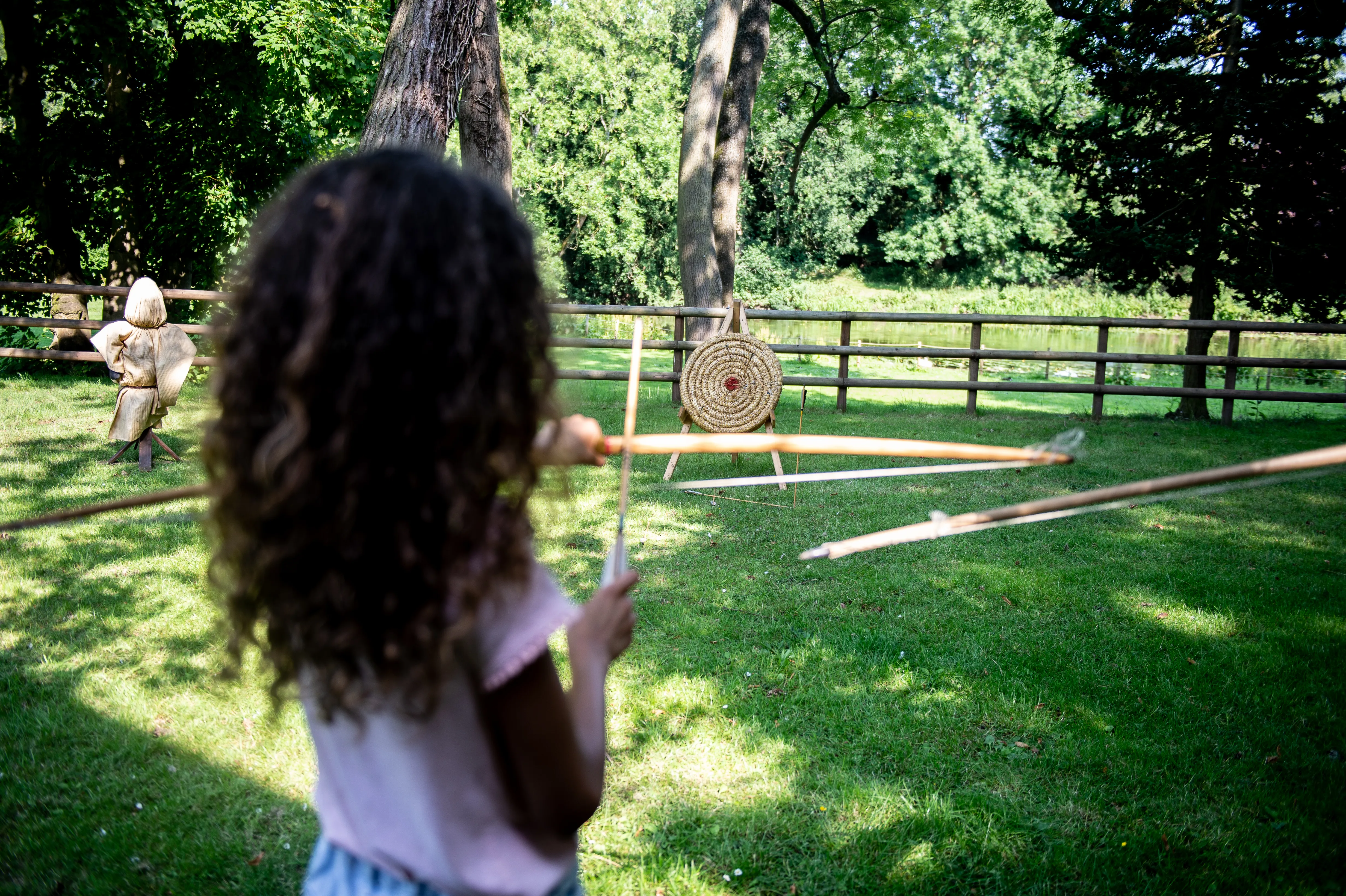 Archery practise at KV