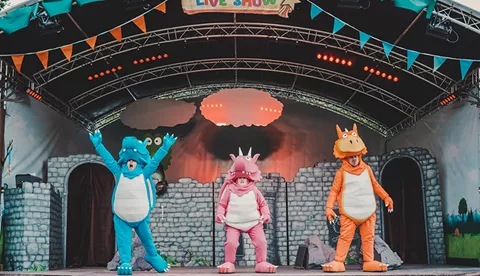 Zog Live Show - 3 characters