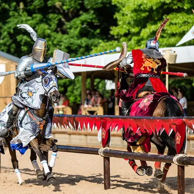 Jousting At Warwick Castle