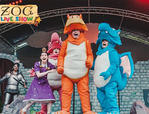 Zog Live Show - Zog roaring